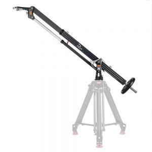 Prosup EJib ist ein kompakter Kamerakran mit 80 bis 120 cm einstellbarer Armlänge und einer Traglast bis 15 kg.