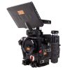 Kinokamera für 5K-Aufnahmen in REDCODE RAW oder ProRes/DNxHR mit PL-, Canon-EF- und Nikon-F-Adaptern, eingebautem ND-Filter und Seitengriff für Handheld-Drehs; im Set: 7-Zoll-Touch-Monitor. RED DSMC2 Gemini 5K mit Seitengriff und 7" Monitor ist eine Kinokamera mit GEMINI-15,4-Megapixel-Sensor.
