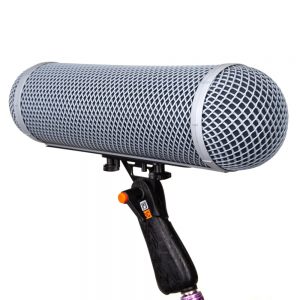 Der Rycote Windschutzkorb WS295 ist ein Windkorb-Set mit Fellüberzug für Richtrohrmikrofone im Außeneinsatz.