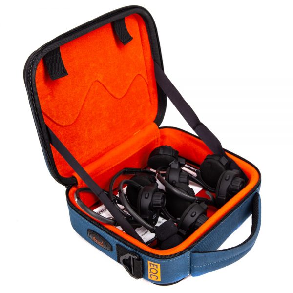 SENA SPH10 Bluetooth-Intercom-Set mit vier Headsets und einer Reichweite von bis zu 900 Metern.