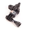 Dreh-Arm-Halterung fürs GoPro-Stecksystem, deren Gelenk sich flexibel ausrichten und sicher feststellen lässt. SP Gadgets Swivel Arm Mount GoPro-Schwenkarm mit feststellbarem Gelenk und Flügelschraube.