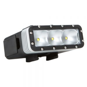 SP Gadgets Wasserfestes POV Action-Cam Licht-Set LED-Videolicht mit bis zu 300 Lumen und 40 m Tauchtiefe.