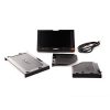 Robuster 8-Zoll-Feldmonitor mit HD-SDI-Eingang für flexible Anbindung an Kamera und Set. Im Set enthalten sind Netzteil, D-Tap-Kabel, Sonnenblende, BNC-Kabel und Koffer. SWIT S-1080HF HD-SDI-Monitor im Set mit Sonnenblende, Akkuplatte und BNC-Kabel für den Dreh.
