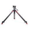 Fluidkopf-Stativsystem für Kameras bis 8 kg, mit Kohlefaser-Beinen für schnellen Auf- und Abbau und stabilen Stand. Das Sachtler Ace XL mit Flowtech 75mm Stativsystem erreicht mit Mittelspinne eine Arbeitshöhe von 78 bis 173 Zentimeter.
