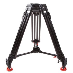 Das Sachtler EFP 2 CF 150mm Schale Stativ ist ein Carbon-Stativ mit Spreizer auf mittlerer Ebene.