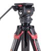 Fluidkopf-Stativsystem für Kameras bis 10 kg mit fünf Dämpfungsstufen und schnell einstellbaren Flowtech-Beinen. Das Sachtler FSB 8 T mit Flowtech 75mm Stativsystem wiegt komplett aufgebaut rund 6,2 Kilogramm.