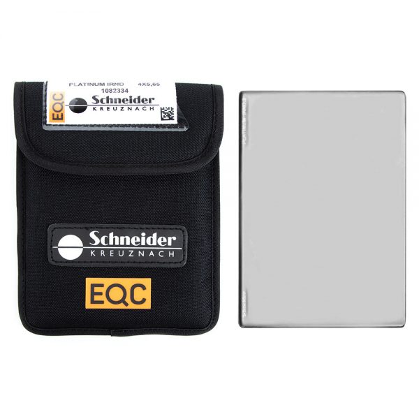 Schneider 4x5.65 Platinum IRND 0.3 Filter aus Water-White-Glas, im Set inklusive Schneider-Kreuznach-Tasche.