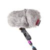 Im Set enthalten: integriertes XLR-Kabel, Rycote-Windjammer und EQC-Tasche. Sennheiser MKH 8060 im Rycote Windkorb mit zusätzlichem Fell-Windschutz für starken Wind.