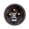Der symmetrische XLR-Ausgang verbindet das Modul mit Mischpult oder Rekorder. Sennheiser MZX 8000 XLR-Modul, XLR-Ausgangsmodul mit symmetrischem 3-poligem Steckerausgang.