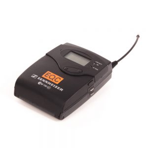 Sennheiser SK 100 G3 Sender, UHF-Taschensender mit 42 MHz Schaltbandbreite für viele freie Kanäle.