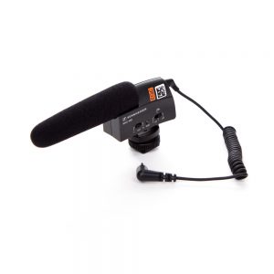 Sennheiser MKE 400 Kameramikrofon, kompaktes Aufsteck-Richtmikrofon mit Supernieren-Charakteristik für Kameras.