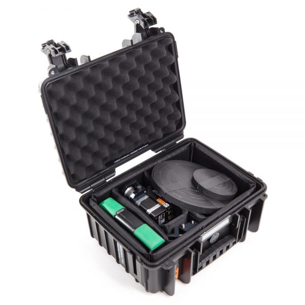 Slidekamera Atlas Modular Drive Motion-Control-Antrieb mit AION-IQ-Controller und Maximalgeschwindigkeit 0,4 m/Sek.