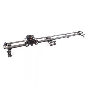 Slidekamera Atlas Modular Slider, 2-Meter-Kameraschiene für 100-mm- und 150-mm-Fluidköpfe, erweiterbar auf 10 m.