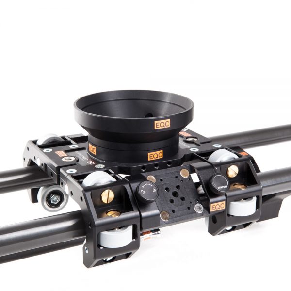 Slidekamera Atlas Modular Slider, 2-Meter-Kameraschiene für 100-mm- und 150-mm-Fluidköpfe, erweiterbar auf 10 m.