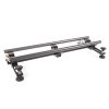 Slidekamera Atlas Modulare Slider-Verlängerung 0,8 m mit drei 3/8-Zoll-Montagepunkten und verstellbaren Füßen.