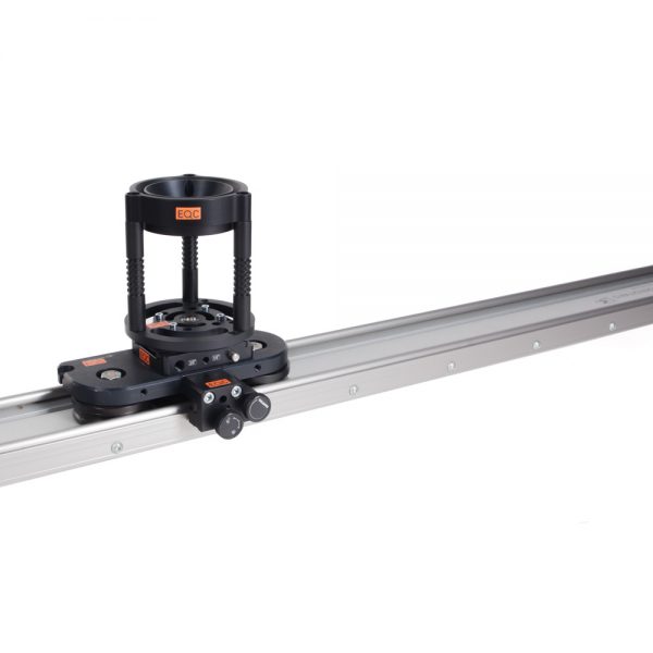 Slidekamera X-Slider System, Kamera-Slider mit DC-Antriebsmotor für gleichmäßige Zeitraffer-Fahrten.