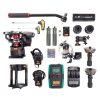 Slidekamera X-Slider System, Kamera-Slider-Set mit Antriebsmotor, Fluidkopf, Akkus und Fernbedienung.