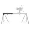 Slidekamera Atlas Modulare Slider-Verlängerung 0,8 m mit drei 3/8-Zoll-Montagepunkten und verstellbaren Füßen.