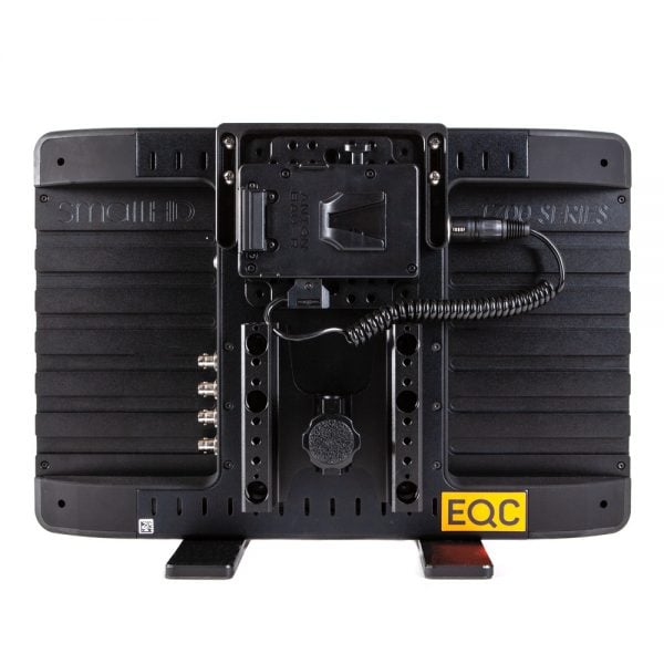 SmallHD 1703 P3X Full-HD Produktionsmonitor 17 Zoll mit V-Mount-Akkuplatte und HDMI-/SDI-Anschlüssen.