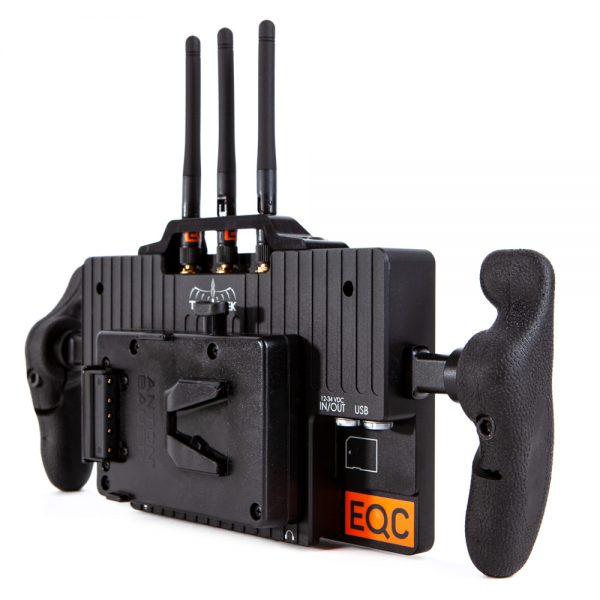 SmallHD 703 Bolt Kabelloser Regiemonitor 7 Zoll mit 2-Pin-LEMO-Stromanschluss auf der Rückseite.