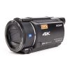 Sony FDR-AX53 4K-Camcorder mit Zeiss Vario-Sonnar-Objektiv und 20-fach optischem Zoom.