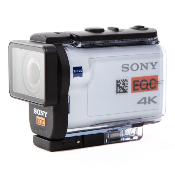 Sony FDR-X3000R 4K-Actionkamera mit optisch stabilisiertem Weitwinkelobjektiv und wasserfestem Gehäuse bis 60 m.