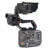 Sony FX6, kompakte Vollformat-Cine-Kamera mit elektronischem ND-Filter bis 1/128 und BNC-Timecode.