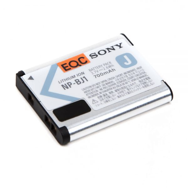 Sony NP-BJ1 Lithium-Ionen-Akku Typ J mit 700 mAh Kapazität, zweites Exemplar aus dem Bestand.
