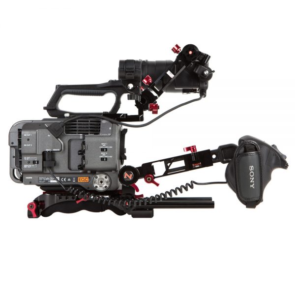 Sony FX9, Vollformat-Cine-Kamera mit elektronischem ND-Filter über vier bis 128 Blendenstufen.