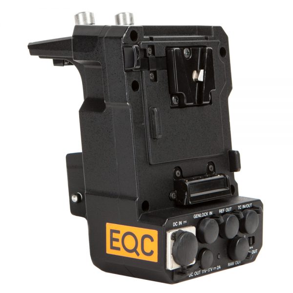 Sony XDCA-FS7 Erweiterungsmodul mit V-Mount-Akkuplatte und 4-poligem XLR-DC-Eingang für die PXW-FS7.