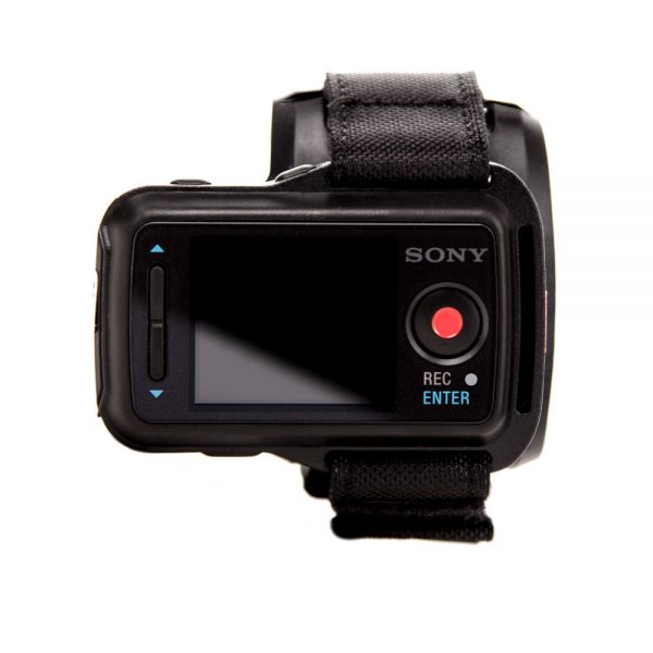 Sony RM-LVR2 Fernsteuerung für die FDR-X1000V, Live-View-Armbandfernbedienung mit Wi-Fi und NFC.