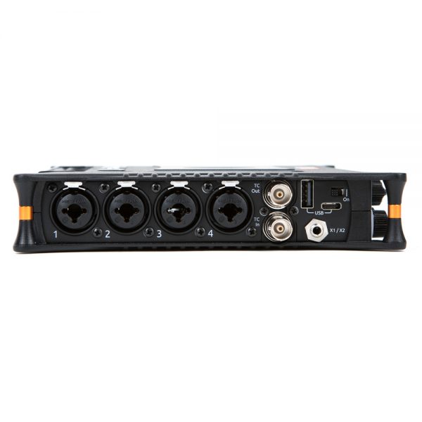 Sound Devices MixPre-10T Rekorder mit 10 Eingängen und 12 Spuren bei bis zu 192 kHz Abtastrate.
