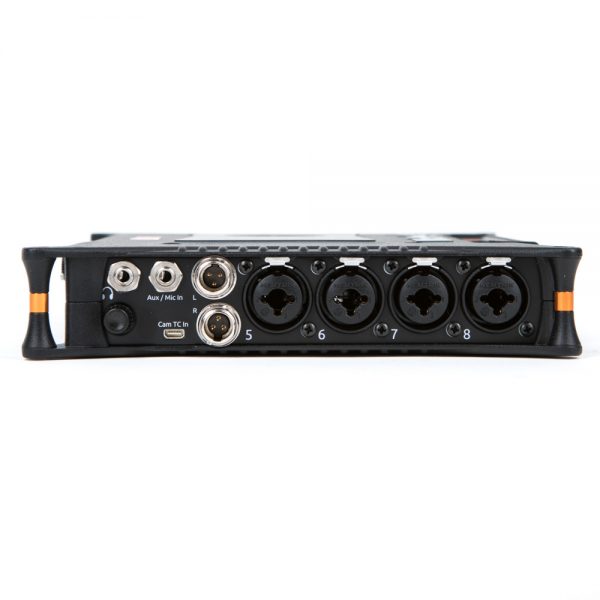 Sound Devices MixPre-10T Rekorder mit 10 Eingängen und 12 Spuren bei bis zu 192 kHz Abtastrate.