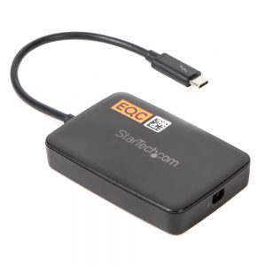 StarTech.com Thunderbolt-3-Adapter verbindet ältere Thunderbolt-1- und -2-Geräte mit einem Thunderbolt-3-Anschluss.