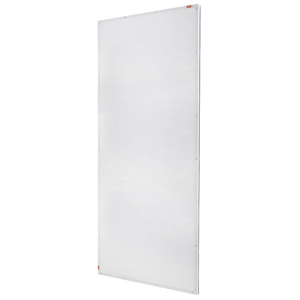 Styropor-Reflektor 2x1 m mit weißer und schwarzer Seite zum Aufhellen oder Abschatten.