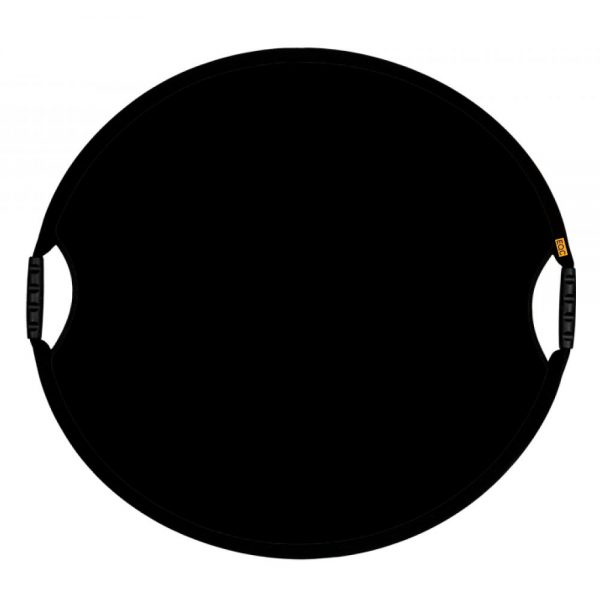 Sunbounce Sun-Mover Oval mit schwarzer Black-Hole-Abdeckung zur gezielten Negativ-Abschattung.