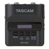 Aufnahmelösung für Lavalier-Mikrofone, einsetzbar als Hauptaufnahme oder Backup zu einem drahtlosen Sender. Tascam DR-10C, ein portabler Audio-Rekorder mit 48 kHz/24-Bit-Aufzeichnung und Limiter am Eingang.