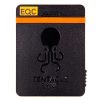 Tentacle Sync Tentacle E Timecode-Generator von der Rückseite mit Octopus-Logo und EQC-Kennzeichnung.