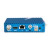 Teradek Serv Pro von hinten mit SDI-, HDMI- und Ethernet-Anschlüssen sowie DC-Stromeingang.