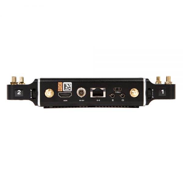 Teradek VidiU Go Live-Streaming-Encoder mit sechs Antennen für Bonding über LTE, WLAN und Ethernet.