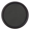 Fester ND-Filter mit Dichte 0,6, ermöglicht größere Blende oder längere Verschlusszeit bei gleicher Belichtung. Tiffen 55mm ND 0.6 Neutraldichtefilter mit rundem Schraubgewinde, reduziert die Belichtung um 2 Blendenstufen.