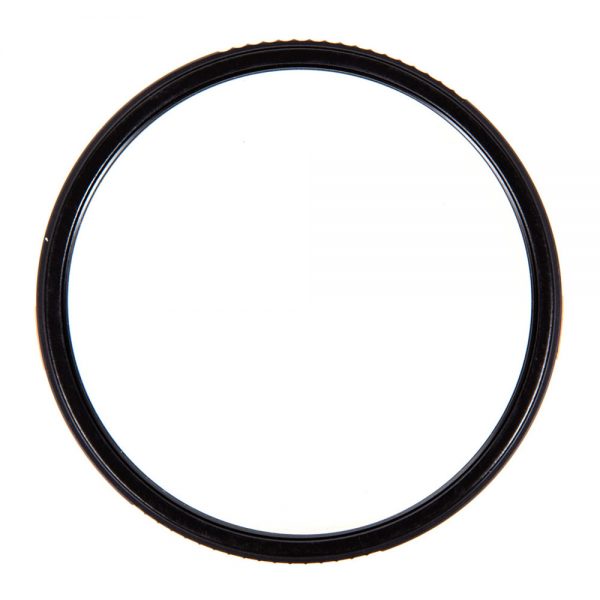 Tiffen 72mm UV-Schutzfilter mit klarem Schraubring, schützt die Frontlinse ohne merkliche Belichtungsänderung.