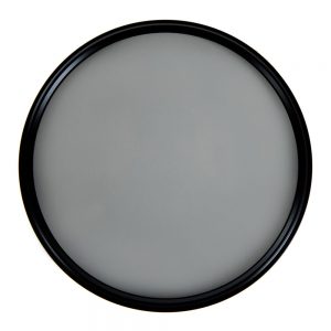 Tiffen 77mm IRND 0.9 Filter aus Water-White-Glas, rund mit 77-mm-Gewinde, freigestellt vor weißem Hintergrund.