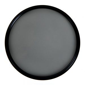 Tiffen 77mm IRND 1.2 Filter aus Water-White-Glas, rund mit 77-mm-Gewinde, freigestellt vor weißem Hintergrund.