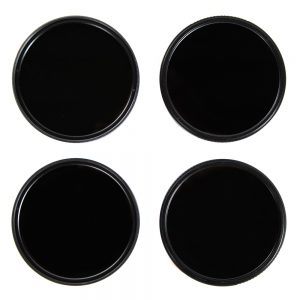 Tiffen 77mm IRND 1.2, 1.5, 1.8, 2.1 Filter Set mit vier stark getönten Rundfiltern, 77-mm-Gewinde.