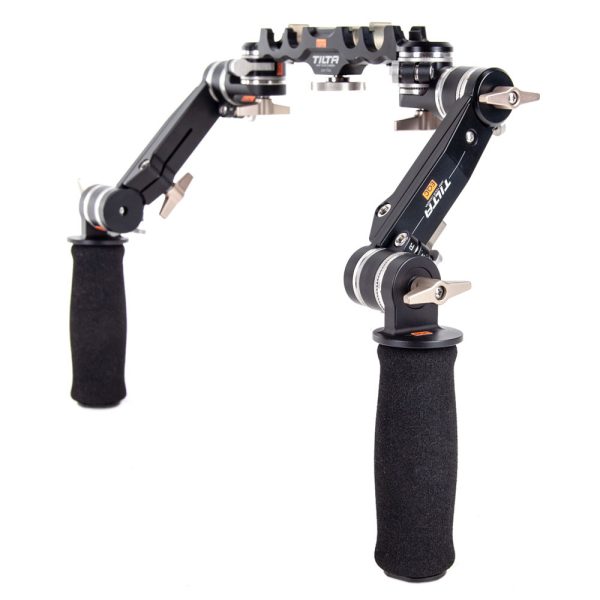 Tilta UH-T04 Handgriff-System mit zwei gepolsterten Griffen und 15/19-mm-Rod-Brücke.