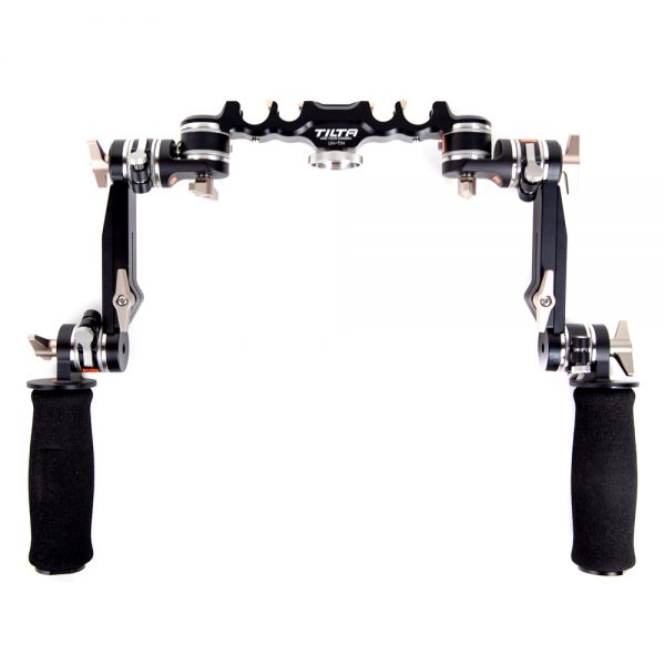 Tilta UH-T04 Handgriff-System mit zwei gepolsterten Griffen und 15/19-mm-Rod-Brücke.