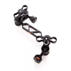 ULCS 1-Segment Friction Arm aus Aluminium 6061 mit zwei 1-Zoll-Kugelgelenken und O-Ring-Reibung.