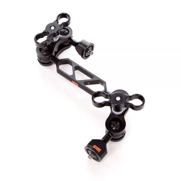 ULCS 1-Segment Friction Arm aus Aluminium 6061 mit zwei 1-Zoll-Kugelgelenken und O-Ring-Reibung.
