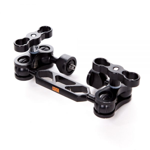 ULCS 1-Segment Friction Arm aus Aluminium 6061 mit zwei 1-Zoll-Kugelgelenken und O-Ring-Reibung.